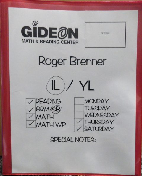 The Student Will Have His Folder His Box And A Game Plan Let s 